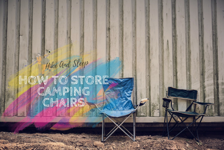 How To Store Camping Chairs?