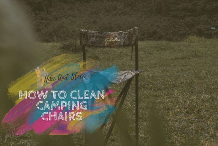 How To Clean Camping Chairs